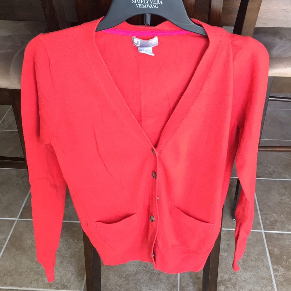 Jcp size medium cashmere blend cardigan